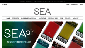 What Theseabrand.com website looked like in 2020 (3 years ago)