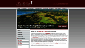 What Thruthelinks.com website looked like in 2020 (3 years ago)