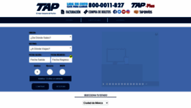 What Tap.com.mx website looked like in 2020 (3 years ago)