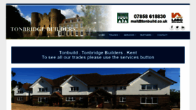 What Tonbuild.co.uk website looked like in 2020 (3 years ago)