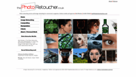 What Thephotoretoucher.co.uk website looked like in 2020 (3 years ago)