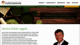 What Termeszetesgyogymodok.hu website looked like in 2020 (3 years ago)