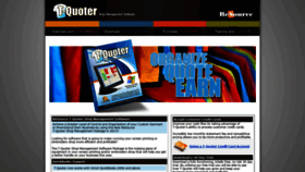 What T-quoter.com website looked like in 2020 (3 years ago)