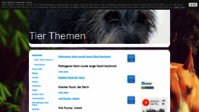 What Tier-themen.de website looked like in 2020 (3 years ago)