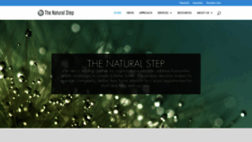 What Thenaturalstep.org website looked like in 2020 (4 years ago)