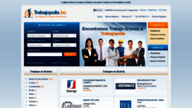 What Trabajopolis.bo website looked like in 2020 (3 years ago)
