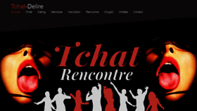 What Tchat-delire.org website looked like in 2020 (3 years ago)