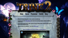 What Trine2.com website looked like in 2020 (3 years ago)