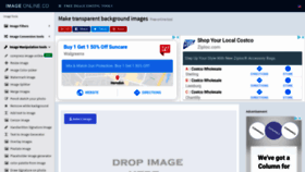 What Transparent.imageonline.co website looked like in 2020 (3 years ago)