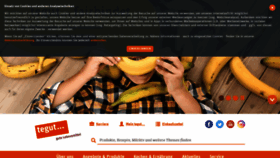 What Tegut.de website looked like in 2020 (5 years ago)