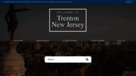 What Trentonnj.org website looked like in 2020 (3 years ago)