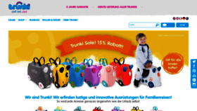 What Trunki-kinderkoffer.de website looked like in 2020 (3 years ago)