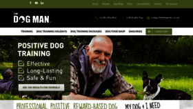 What Thedogman.co.uk website looked like in 2020 (3 years ago)