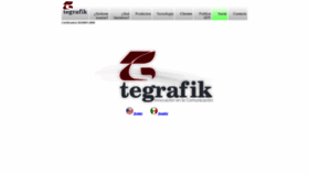 What Tegrafik.com website looked like in 2020 (3 years ago)
