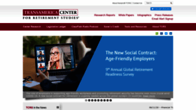 What Transamericacenter.org website looked like in 2020 (3 years ago)