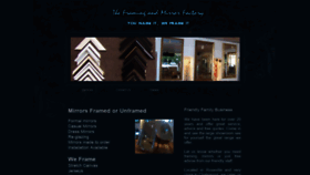 What Themirrorfactory.com.au website looked like in 2020 (3 years ago)