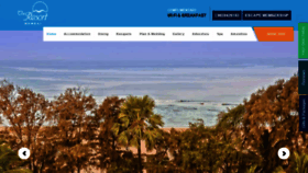 What Theresortmumbai.com website looked like in 2020 (3 years ago)