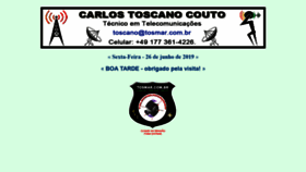 What Tosmar.com.br website looked like in 2020 (3 years ago)