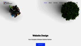 What Technanosoft.com website looked like in 2020 (3 years ago)