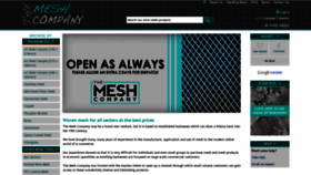 What Themeshcompany.com website looked like in 2020 (3 years ago)