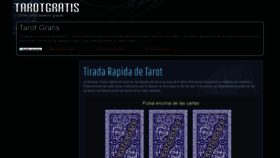 What Tarotgratis.net website looked like in 2020 (3 years ago)