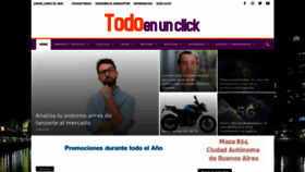 What Todoenunclick.com website looked like in 2020 (3 years ago)