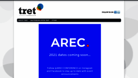 What Tret.com.au website looked like in 2020 (3 years ago)
