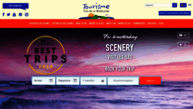 What Tourismeilesdelamadeleine.com website looked like in 2020 (3 years ago)
