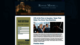 What Toptexascpa.com website looked like in 2020 (3 years ago)