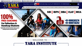What Tarainstitute.in website looked like in 2020 (3 years ago)