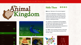 What Theanimalkingdom.com website looked like in 2020 (3 years ago)