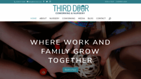 What Third-door.com website looked like in 2020 (3 years ago)