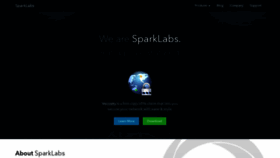 What Thesparklabs.com website looked like in 2020 (3 years ago)