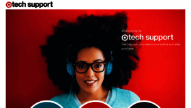 What Targettechsupport.com website looked like in 2020 (3 years ago)