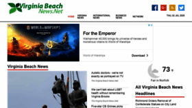 What Thevirginiabeachnews.net website looked like in 2020 (3 years ago)