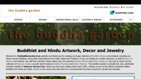 What Thebuddhagarden.com website looked like in 2020 (3 years ago)