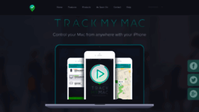 What Trackmymac.com website looked like in 2020 (3 years ago)