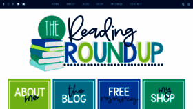 What Thereadingroundup.com website looked like in 2020 (3 years ago)