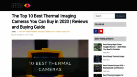 What Thermalimagingcamerareviews.com website looked like in 2020 (3 years ago)