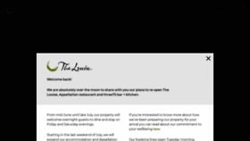 What Thelouise.com.au website looked like in 2020 (3 years ago)