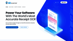 What Tabscanner.com website looked like in 2020 (5 years ago)