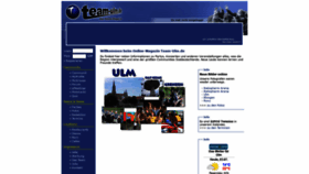 What Team-ulm.de website looked like in 2020 (3 years ago)
