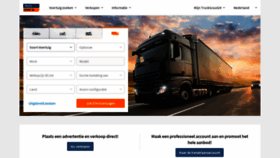 What Truckscout24.nl website looked like in 2020 (3 years ago)