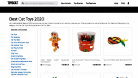 What Toyscat.net website looked like in 2020 (3 years ago)