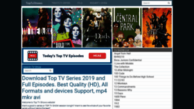 What Toptvshows.me website looked like in 2020 (3 years ago)