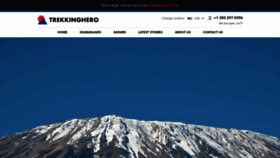 What Trekkinghero.com website looked like in 2020 (3 years ago)