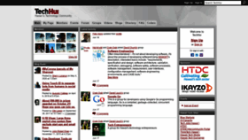 What Techhui.com website looked like in 2020 (3 years ago)