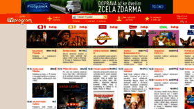 What Tvprogram.cz website looked like in 2020 (3 years ago)