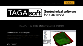 What Tagasoft.com website looked like in 2020 (3 years ago)
