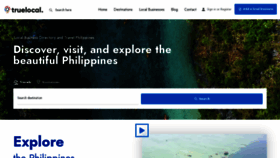 What Truelocal.ph website looked like in 2020 (3 years ago)